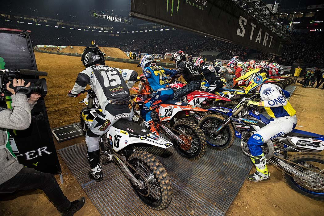 Dean Wilson at Supercross Paris 2017