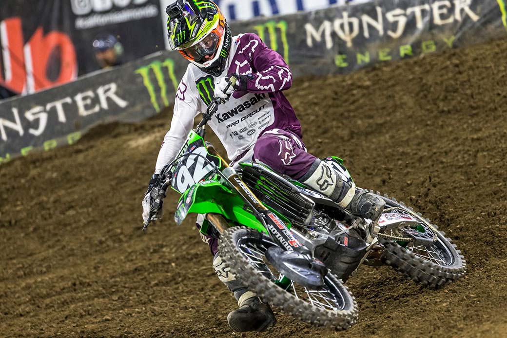 Adam Cianciarulo AMA Supercross Anaheim 2 2018