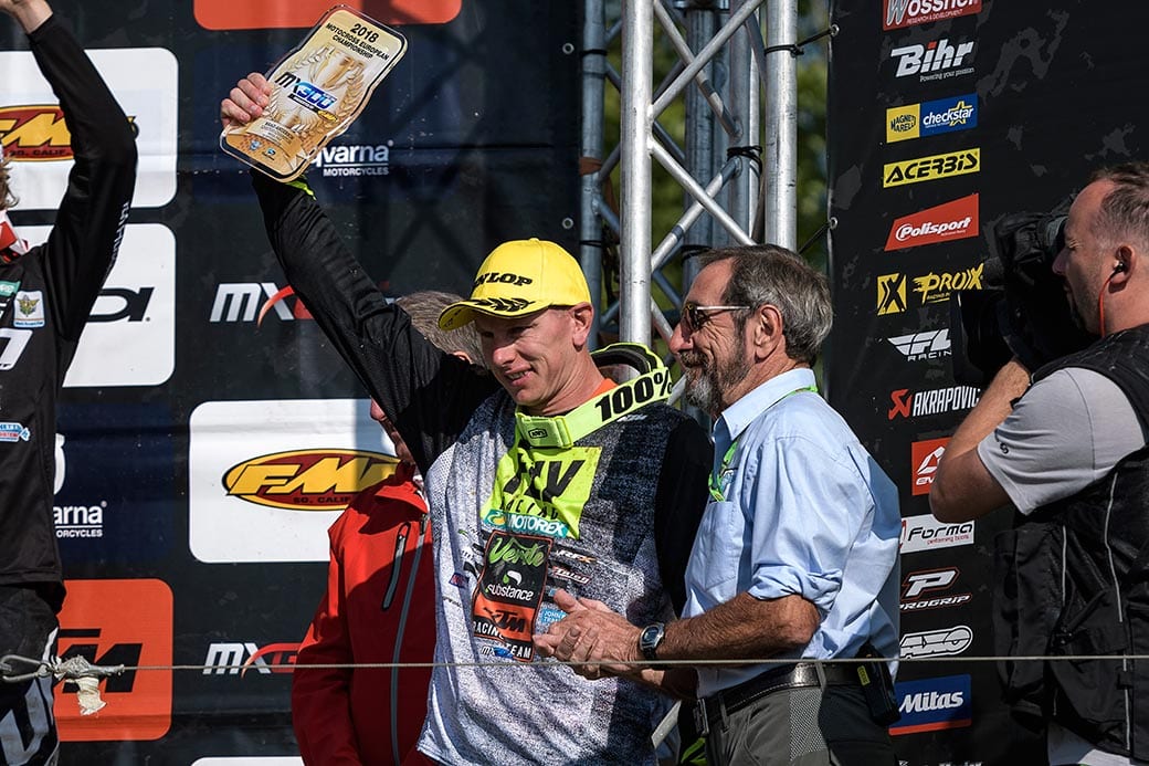 Brad Anderson, EMX300 Champion 2018