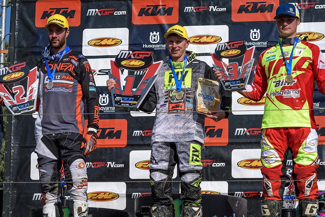 Brad Anderson, EMX300 Champion 2018