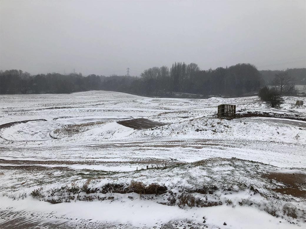 Culham MX Park snowed off 2018