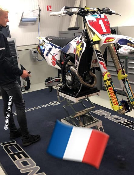 Gautier Paulin's 2018 MXoN Husqvarna