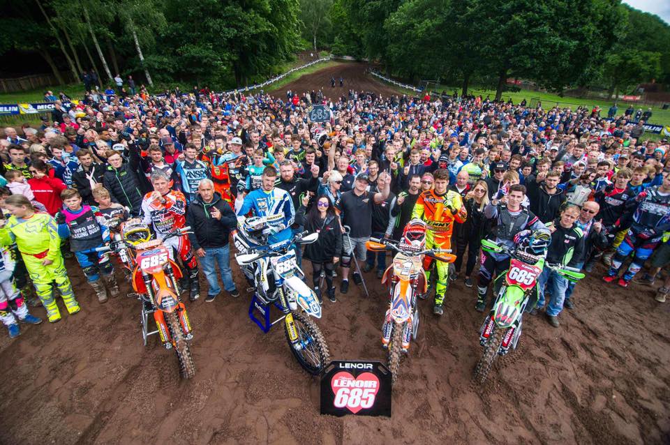 Steven Lenoir 'family photo' at Hawkstone Park 2017