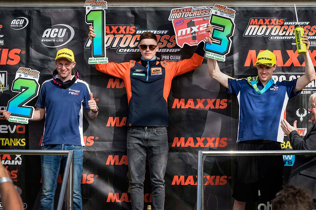 MX2 Canada Heights podium Maxxis 2018