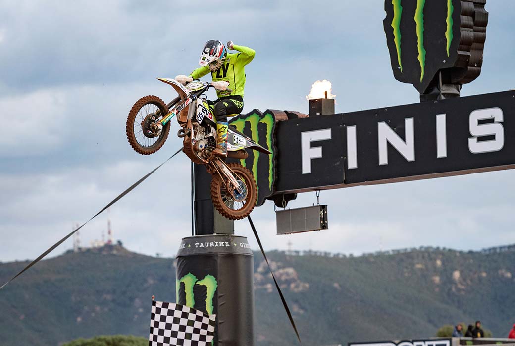 Mel Pocock EMX250 Redsand 2018