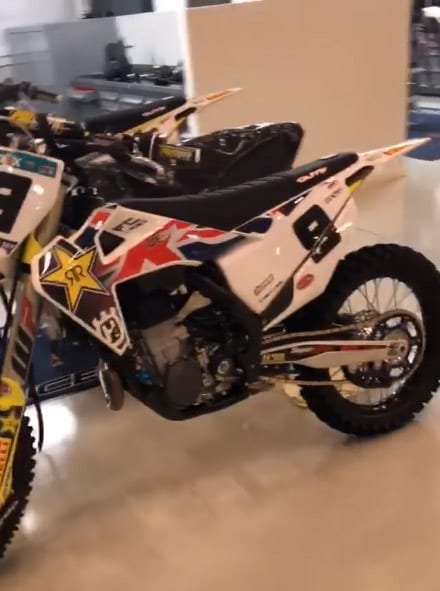 Max Anstie's MXoN 2018 Husqvarna FC 450