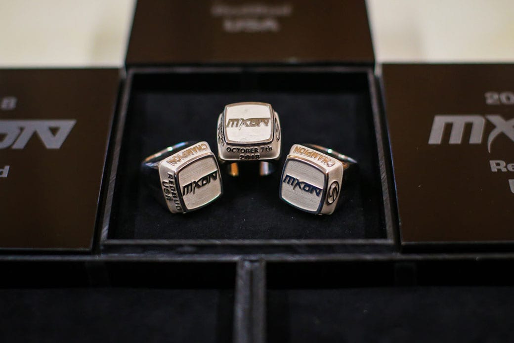 RedBud MXoN winners rings