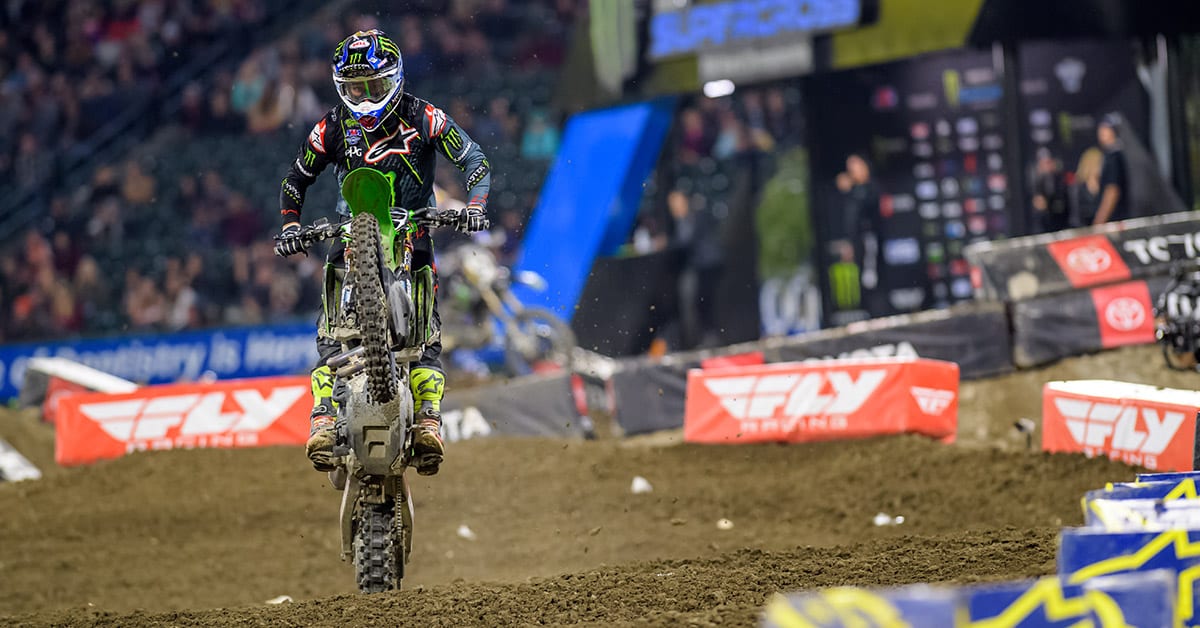 Eli Tomac checks off his first win of 2020 at Anaheim 2 | Dirtbike Rider