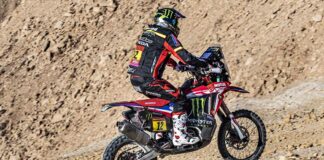 Monster Energy Honda podium lock-out on Dakar Stage 10