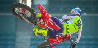 Ken Roczen's reaction to Anaheim 1 result