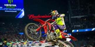 Ken Roczen and Justin Brayton on A1 Ken Roczen