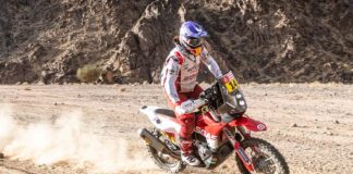 Laia Sanz delivers strong performance on Stage four of Dakar Rally