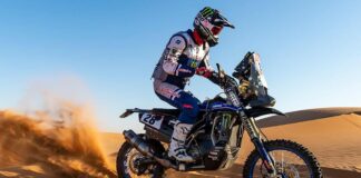 Jamie McCanney seventh on Dakar Stage 10
