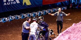 AX ban after punch-up – Ashley Greedy and Gradie Featherstone kicked out of Arenacross series