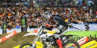 Despite knee injury Cedric Soubeyras makes new team proud in Tampa Supercross Cedric Soubeyras