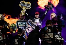 Suzuki RM-Z450 wins fifth Arenacross championship Charles Le Francois