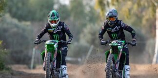 Kawasaki teams ready for the season MXGP opener