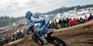 Ben Watson shines in the wet, rough and rutty conditions of Valkenswaard Ben Watson