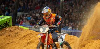 Cooper Webb fights through the pain barrier to secure podium finish