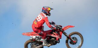 Glenn Coldenhoff places eighth overall at British MXGP Glenn Coldenhoff