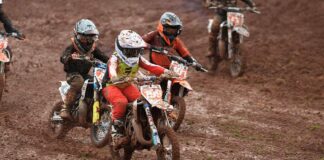 Successful start at wet season opener for SJP Moto Husqvarna