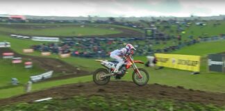 VIDEO: Tom Vialle crash at 2020 MXGP of Great Britain