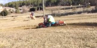 MXoN hero Nathan Watson bar dragging