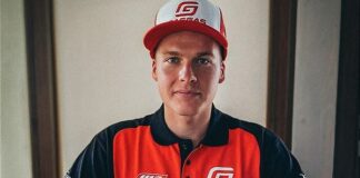 Pauls Jonass signs for Standing Construct Gas Gas