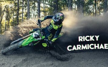 Ricky Carmichael back on Kawasaki
