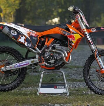 2010 KTM Factory MX bikes