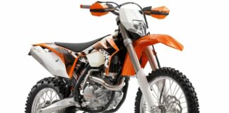 2011 KTM enduro range
