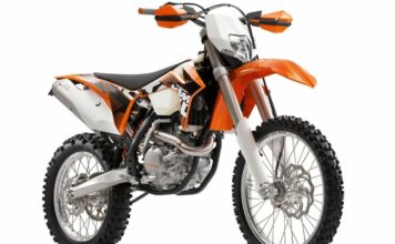 2011 KTM enduro range