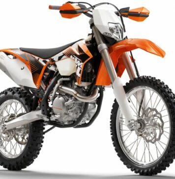 2011 KTM enduro range