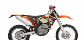 2012 KTM enduro range