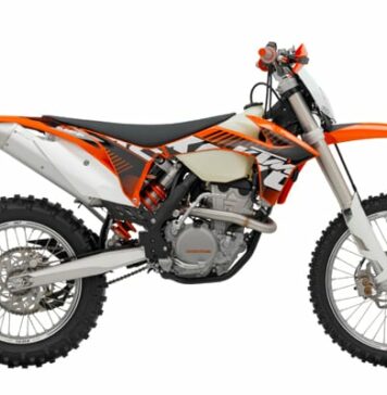 2012 KTM enduro range