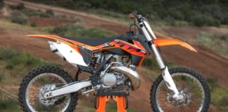 2014 KTM motocross and enduro range