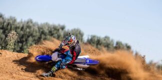 2017 Yamaha YZ450F: Onboard laps with Ryan Houghton