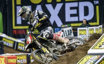 2018 Arenacross Tour Sheffield report Cedric Soubeyras AX 2018