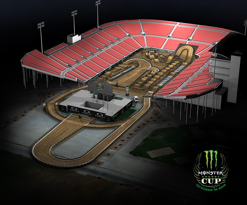 Monster Energy Cup 2019 track map