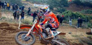 Lucky escape for Jeffrey Herlings at Riola Sardo