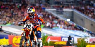 Broc Tickle provisionally suspended under the FIM Anti-doping Code Broc Tickle AMA Supercross Tampa 2018
