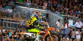 Marvin Musquin and Broc Tickle on their Tampa Supercross race weekend Marvin Musquin AMA Supercross Tampa 2018