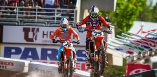 AMA Supercross Salt Lake City race report and results Marvin Musquin Salt Lake City AMA Supercross 2018