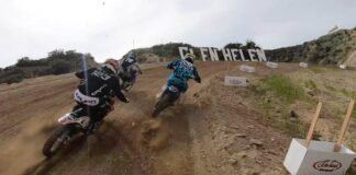 GoPro: 125 two-stroke screaming at Glen Helen