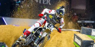 Dean Wilson earns first podium of the season at Houston SX Triple Crown Dean Wilson