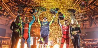 SR75 Suzuki close in on Arenacross Tour lead