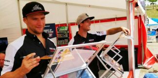 Evgeny Bobryshev battles through the pain barrier in Loket Evgeny Bobryshev and Jordi Tixier