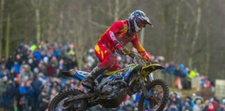 Evgeny Bobryshev makes welcome return to the British Motocross Championship