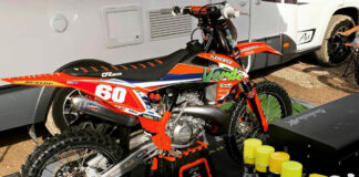 MXGP of Pietramurata: EMX2t free practice