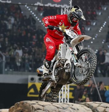 Colton Haaker delivers winning performance in Spain Colton Haaker ā SuperEnduro Madrid, 2019